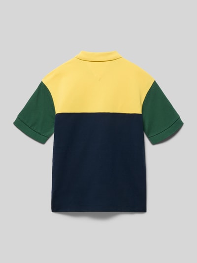 Tommy Hilfiger Teens Regular Fit Poloshirt aus reiner Baumwolle GELB 3