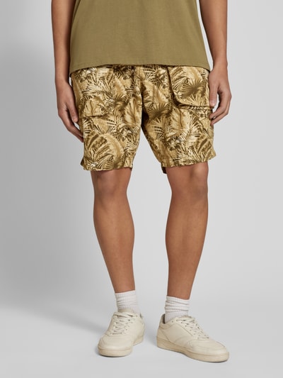 Alpha Industries Regular Fit Bermudas mit Eingrifftaschen Modell 'Honolulu' Beige 4