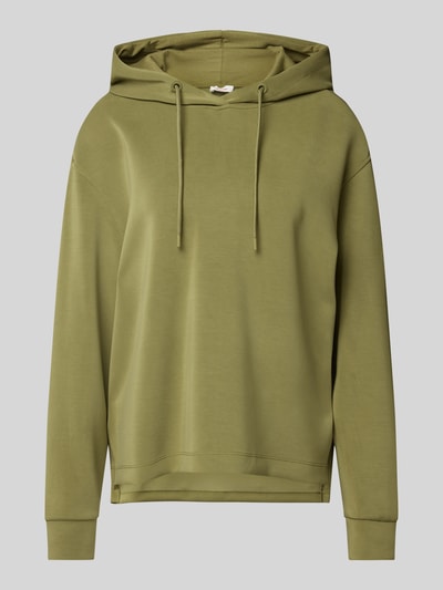 s.Oliver RED LABEL Hoodie mit Seitenschlitzen  Khaki 2