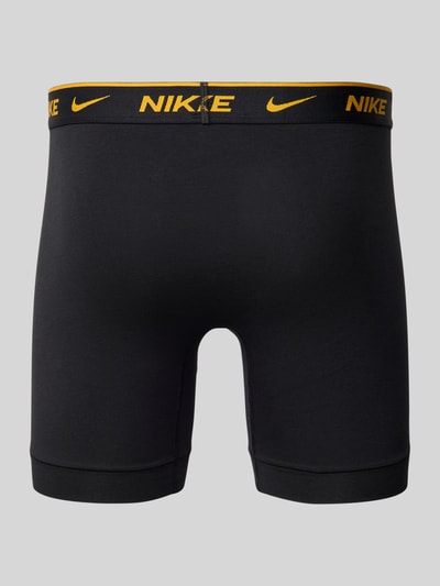 Nike Boxershort met logoprint in een set van 3 stuks, model 'E-DAY' Zwart - 3