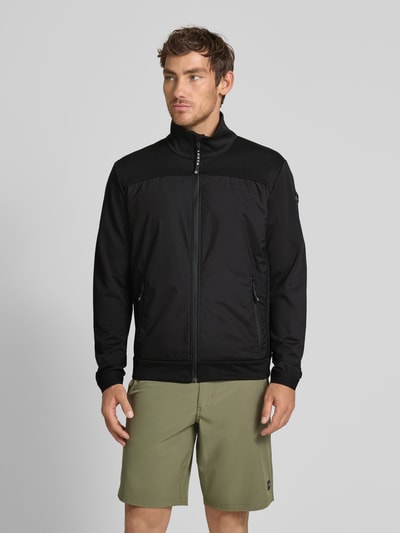 LUHTA Jack met opstaande kraag, model 'ANTOILA' Zwart - 4