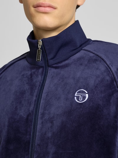 SERGIO TACCHINI Sweatjacke mit Stehkragen Modell 'SERGIO' Marine 3