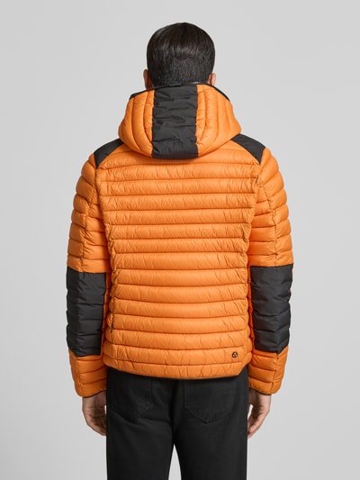 SAVE THE DUCK Steppjacke mit Zweiwege-Reißverschluss Modell 'JELEP' Orange 5