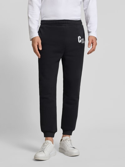 CARLO COLUCCI Sweatpants mit elastischem Bund Black 4