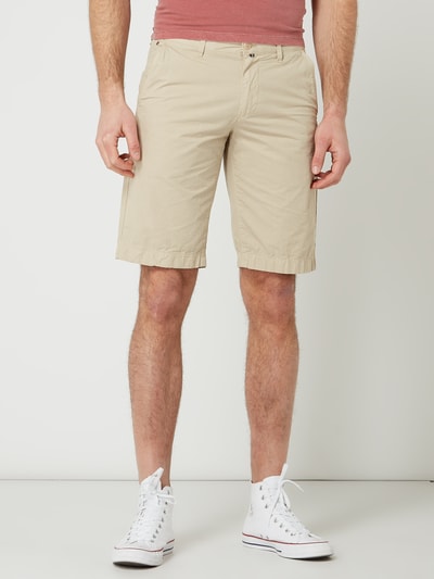 Marc O'Polo Relaxed Fit Chino-Shorts aus Baumwolle Modell 'Reso' Ecru 4