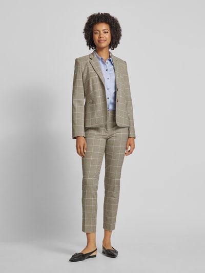 Christian Berg Woman Selection Blazer met reverskraag Camel - 1