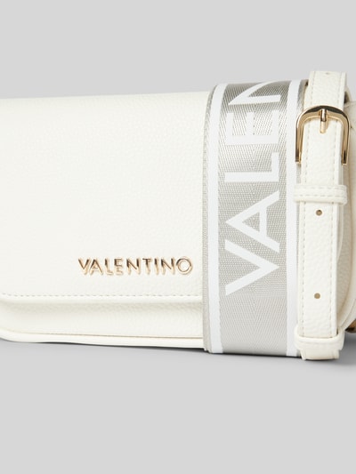 VALENTINO BAGS Handtasche mit Label-Applikation Modell 'MIRAMAR' Weiss 2