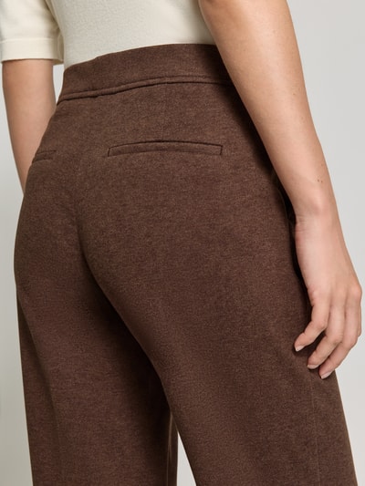 Christian Berg Woman Boocut Fit Stoffhose mit Viskose-Anteil Dunkelbraun 3