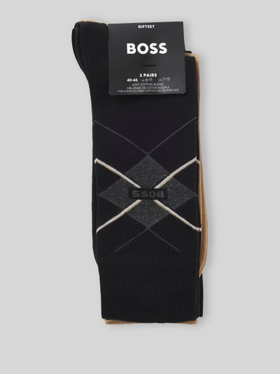 BOSS Socken mit Logo-Detail im 3er-Pack Beige 2