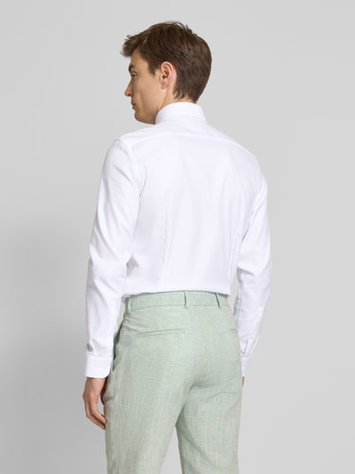 Jake*s Koszula biznesowa o kroju super slim fit w jednolitym kolorze Biały 5