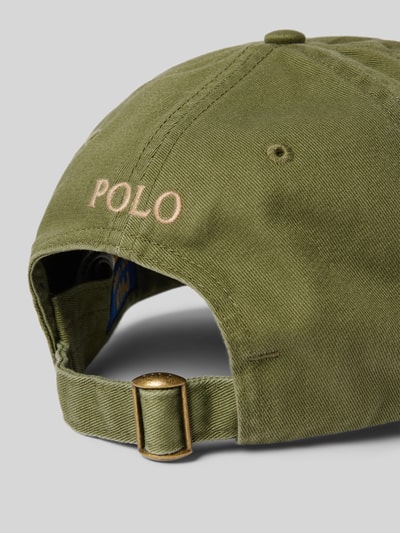 Polo Ralph Lauren Basecap mit Logo-Stitching Oliv 3