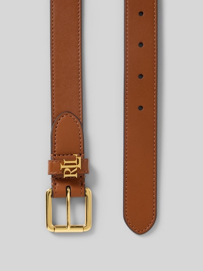 Lauren Ralph Lauren Gürtel aus Rindsleder mit Label-Applikation Cognac 3