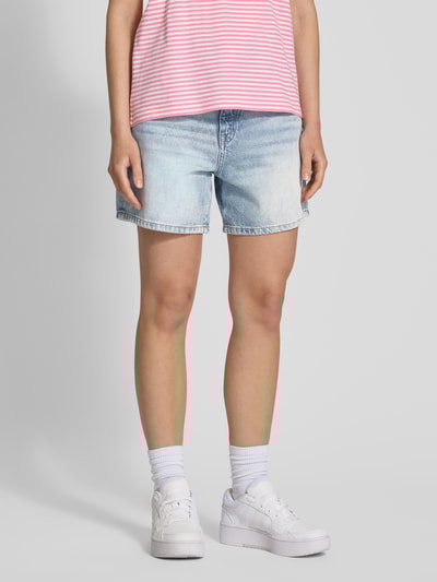 Marc O'Polo Denim Relaxed fit jeansbermuda met steekzakken Jeansblauw - 4