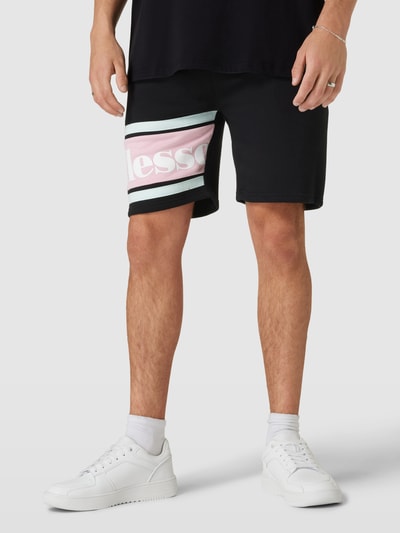 Ellesse Shorts mit Label-Details Modell 'MOLINI' Black 4