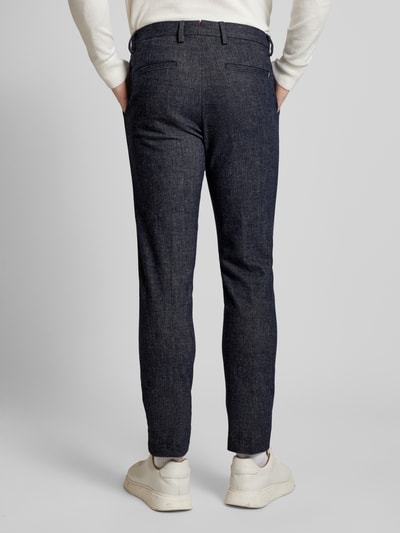 Tommy Hilfiger Regular Fit Hose mit Bügelfalten Modell 'BLEECKER' Marine 5