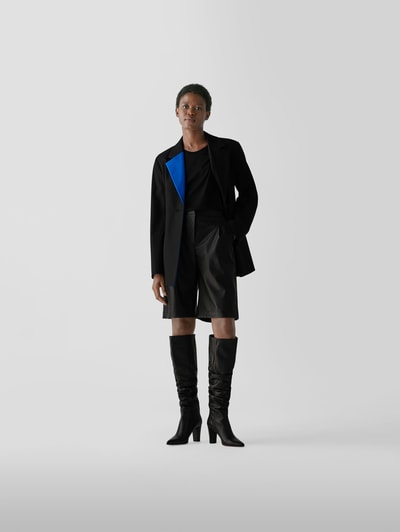 Nina Ricci Blazer mit Reverskragen Schwarz 1