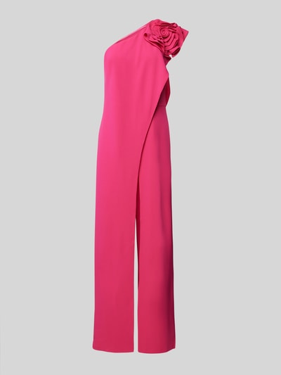 Adrianna Papell Jumpsuit mit One-Shoulder-Träger Pink 2