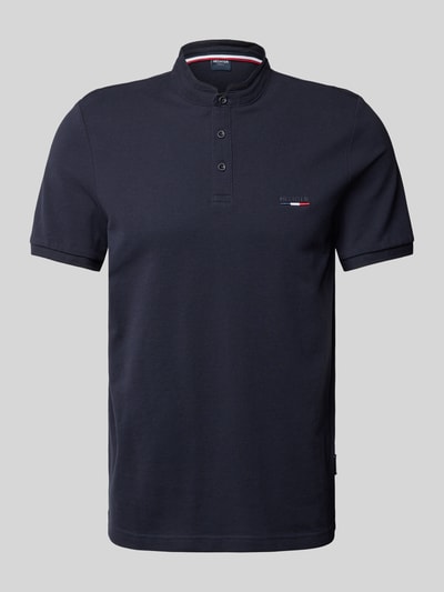 HECHTER PARIS Poloshirt mit kurzer Knopfleiste Marine 2