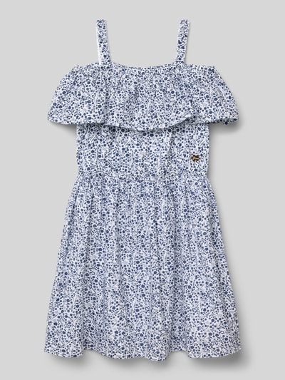 Guess Kleid aus reiner Baumwolle Modell 'SANGALLO' Marine 1