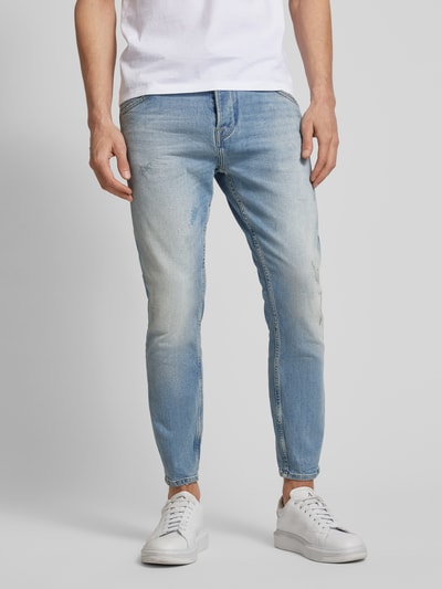 GABBA Jeans met 5-pocketmodel Marineblauw - 4