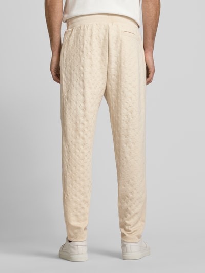 JOOP! Collection Sweatpants met elastische band, model 'Bahat' Beige - 5