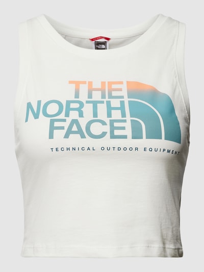 The North Face Tanktop met labelprint Wit - 2