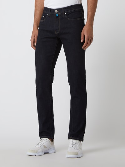 Pierre Cardin Jeansy o kroju tapered fit z bawełną ekologiczną model ‘Lyon’ Jeansowy niebieski 4