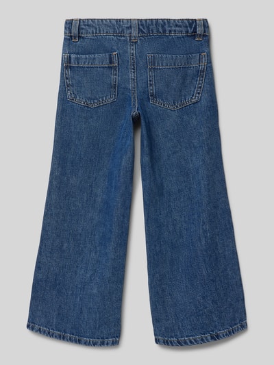 Tom Tailor Wide Leg Jeans mit französischen Eingrifftaschen Blau 3