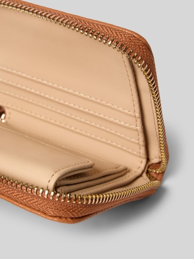 Guess Portemonnee met logo-applicatie, model 'LAUREL' Cognac - 3