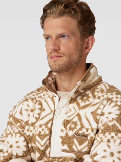 Columbia Jacke mit Teddyfell Modell 'HELVETIA' Beige 3