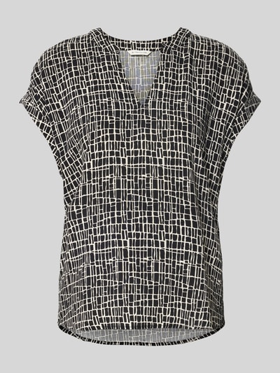 Tom Tailor Relaxed Fit Blusenshirt aus reiner Viskose Black 2