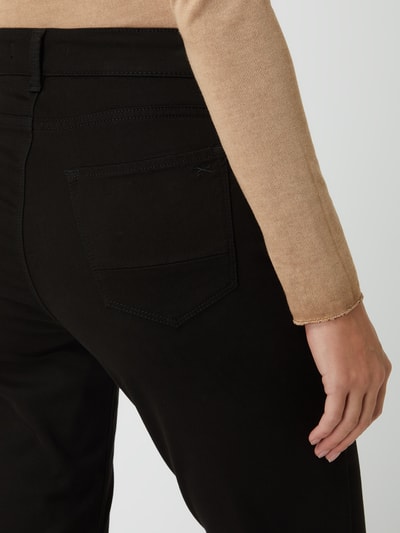 Brax Skinny fit broek met modal, model 'Shakira' Zwart - 3