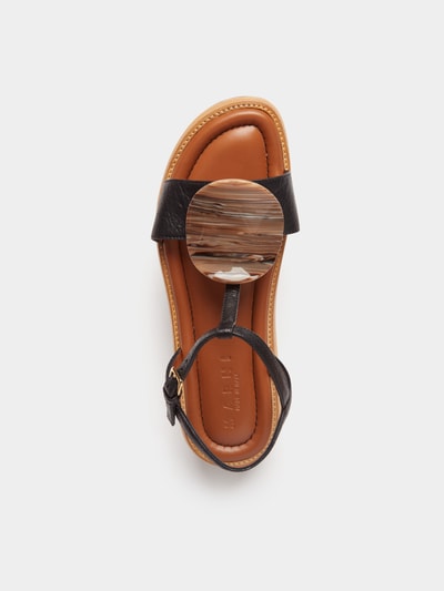 Marni Sandale mit Plateau-Absatz Schwarz 5