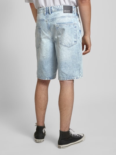 Tom Tailor Denim Korte loose fit jeans in 5-pocketmodel Jeansblauw - 5
