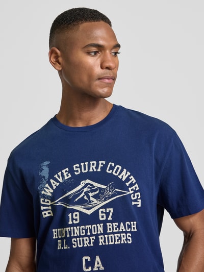 Polo Ralph Lauren Classic Fit T-Shirt mit Rundhalsausschnitt Marine 3