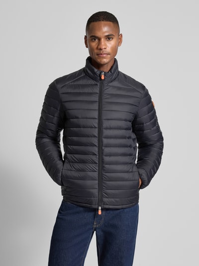 SAVE THE DUCK Steppjacke mit Zweiwege-Reißverschluss Modell 'ALEXANDER' Black 4