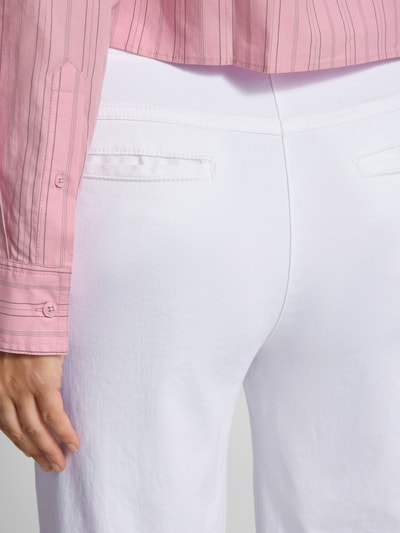 Raphaela By Brax Loose Fit Culotte aus Baumwoll-Mix Modell 'PAM CULOTTE' Weiss 3