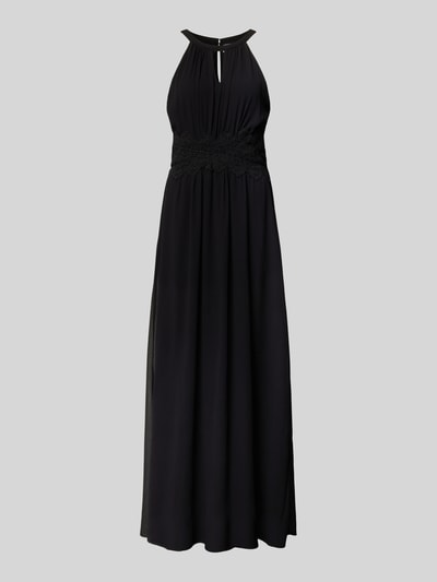 Vila Maxikleid mit Schlüsselloch-Ausschnitt Modell 'MILINA' Black 2