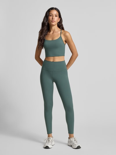 VARLEY High Rise Leggins mit Logo-Print Modell 'Freesoft' Dunkelgruen 1
