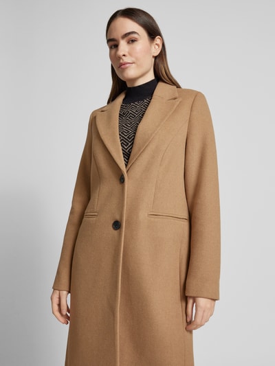 Vero Moda Mantel mit Reverskragen Modell 'BLAZA' Camel 3