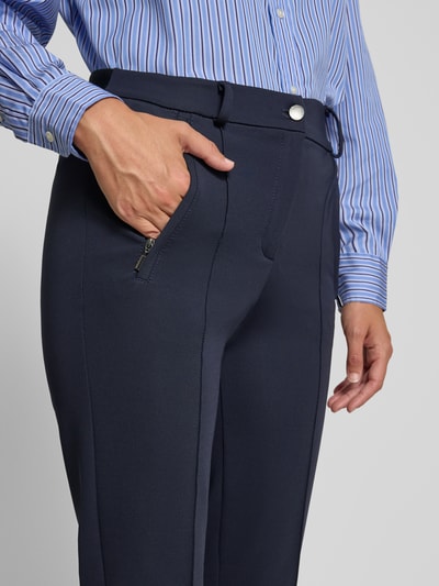 Raphaela By Brax Super Slim Fit Hose mit Längsnähten Modell 'Lilllyth New' Marine 3