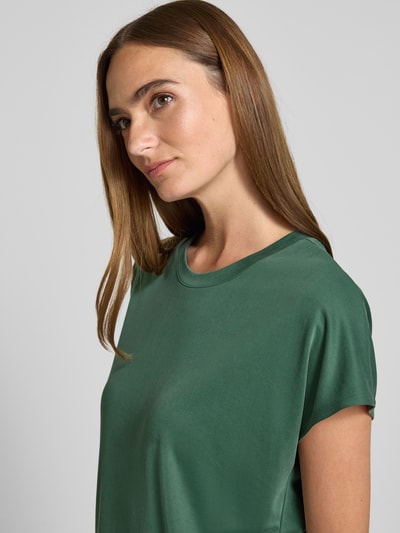 Jake*s Collection Regular Fit T-Shirt mit Rundhalsausschnitt Dunkelgruen 3