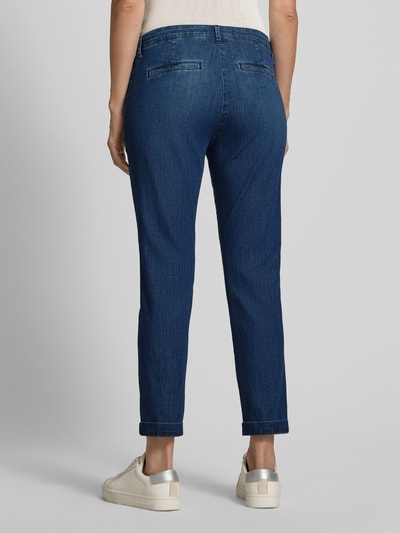 MAC Jeansy o skróconym kroju z wpuszczanymi kieszeniami Ciemnoniebieski 5