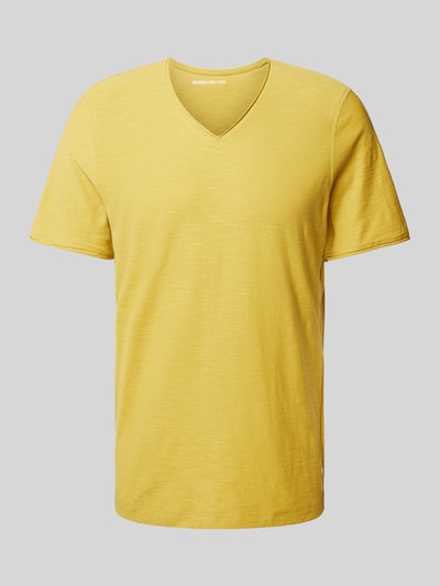 MCNEAL T-Shirt mit V-Ausschnitt Dunkelgelb 2