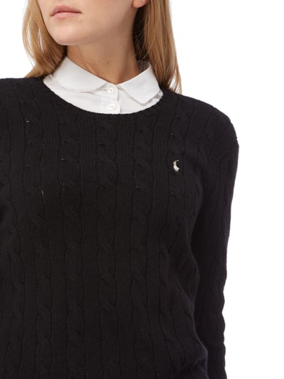 Polo Ralph Lauren Pullover aus Woll-Kaschmir-Mix Black 3