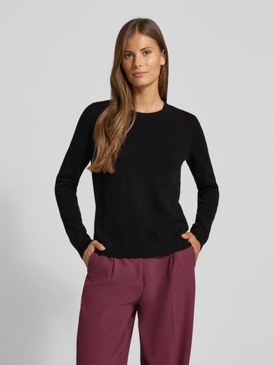 Christian Berg Woman Strickpullover aus reinem Kaschmir Black 4