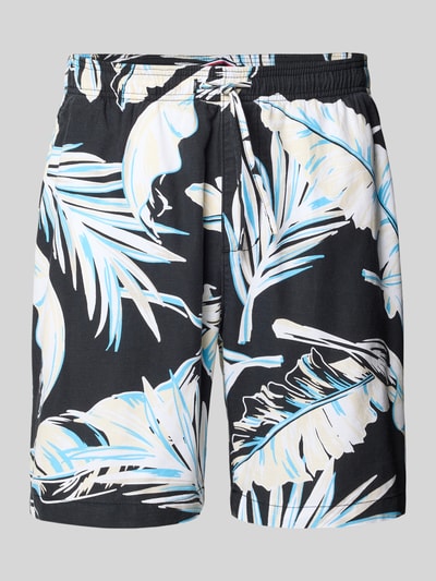 Tommy Hilfiger Regular Fit Bermudas mit Allover-Muster Black 2
