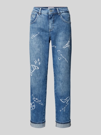 Angels Regular Fit Jeans mit verkürztem Schnitt Modell 'Darleen' Blau 2