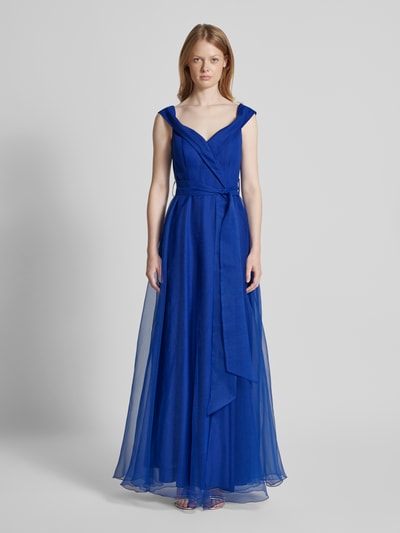 TROYDEN COLLECTION Abendkleid mit Herz-Ausschnitt Royal 4