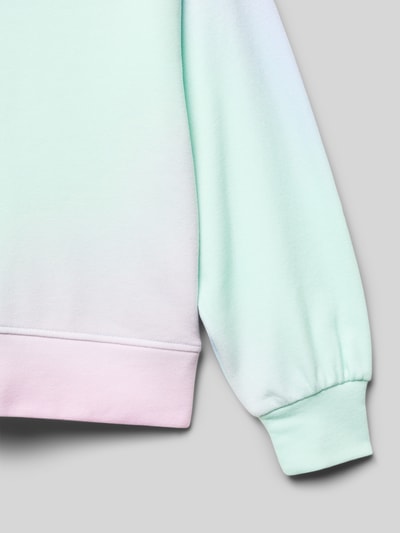 Produktfoto, Regular Fit Hoodie aus mieszanki bawełny od s.Oliver RED LABEL w cieniowaniu, dzianina dresowa, pastelowe kolory, długi rękaw